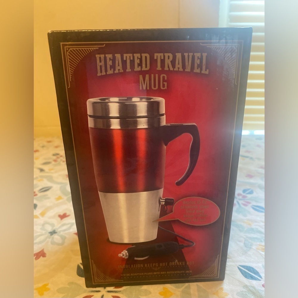 Heated Travel Mug -New